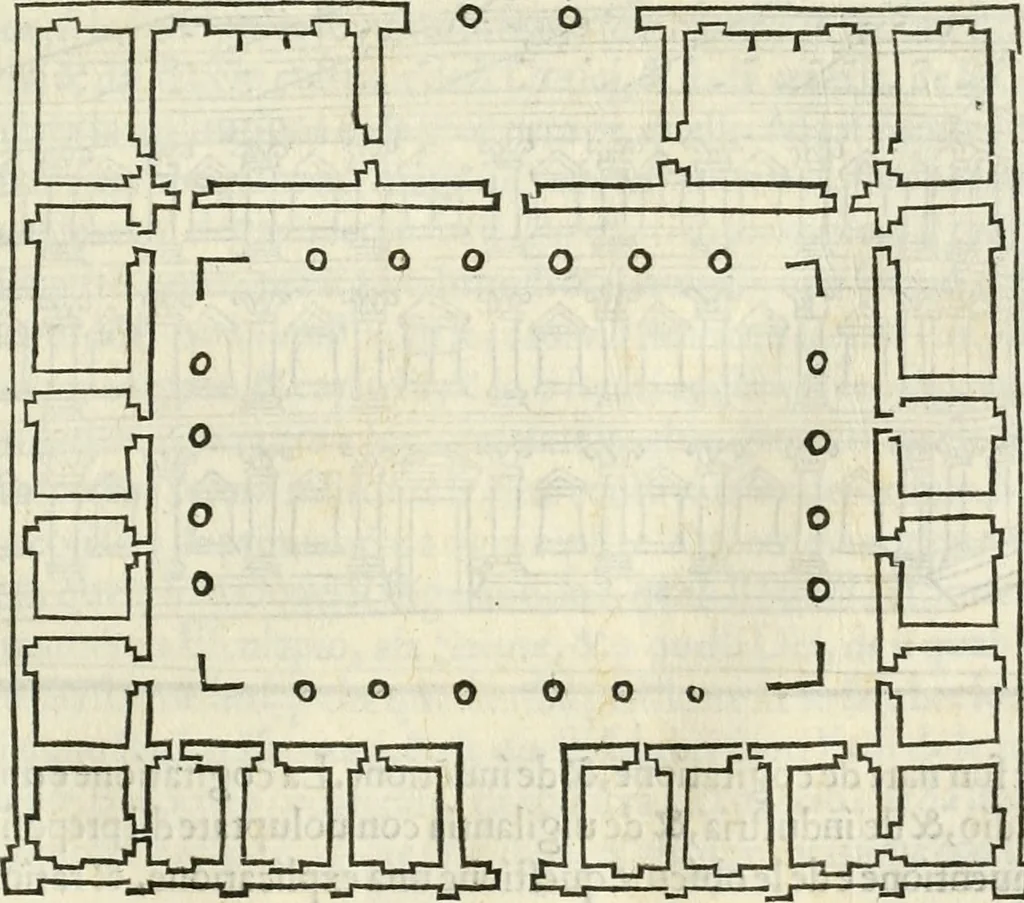 An illustration from M.L. Vitrvuio Pollione De architectura, 1524, leaf 54