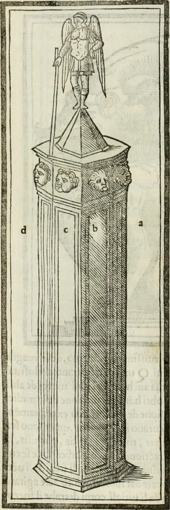 An illustration from M.L. Vitrvuio Pollione De architectura, 1524, leaf 65