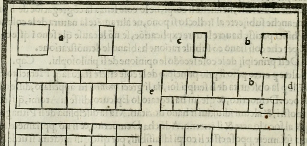 An illustration from M.L. Vitrvuio Pollione De architectura, 1524, leaf 75