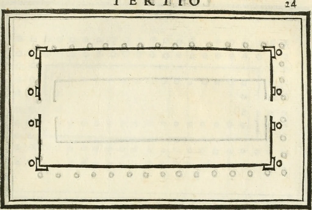 An illustration from M.L. Vitrvuio Pollione De architectura, 1524, leaf 94