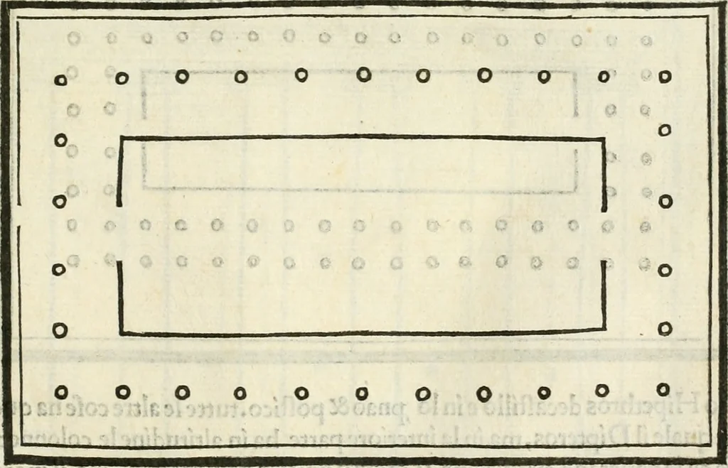 An illustration from M.L. Vitrvuio Pollione De architectura, 1524, leaf 94
