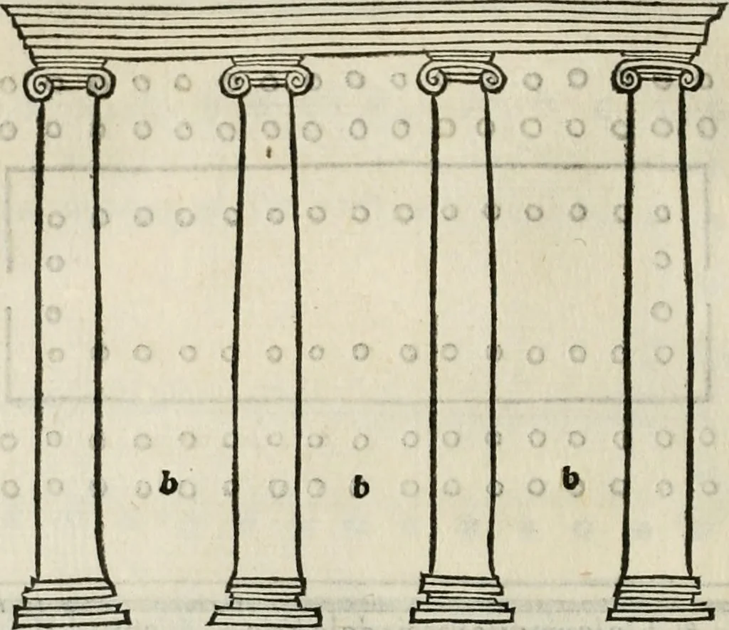 An illustration from M.L. Vitrvuio Pollione De architectura, 1524, leaf 97