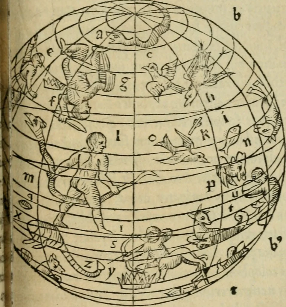 An illustration from M. Vitrvvii De architectura libri decem : summa diligentia recogniti atq; excusi : cum nonnullis figuris sub hoc signo * positis, nunq antea impraessis : additis Iulij Frontini De aqueductibus libris, proter materiae affinitatem, 1523, leaf 302