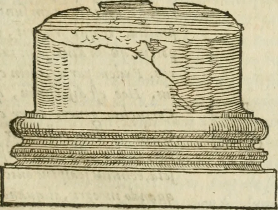 An illustration from M. Vitrvvii Pollionis De architectvra libri decem, ad Caes. Avgvstvm, omnibus omnium editionibus longè emendatiores, collatis veteribus exemplis, 1586, leaf 122