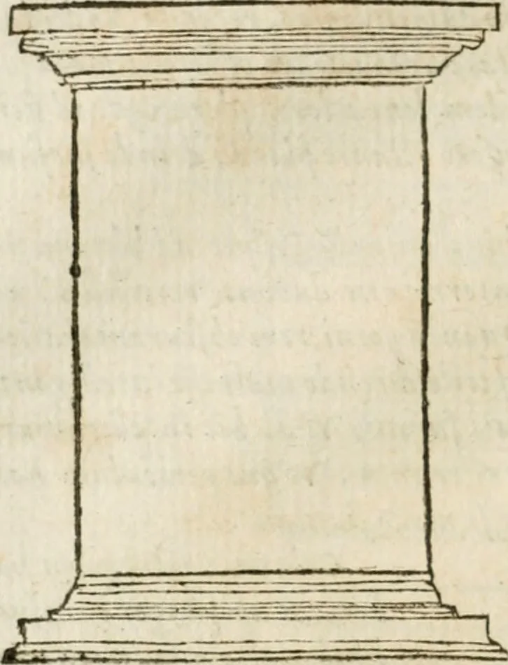 An illustration from M. Vitrvvii Pollionis De architectvra libri decem, ad Caes. Avgvstvm, omnibus omnium editionibus longè emendatiores, collatis veteribus exemplis, 1586, leaf 123
