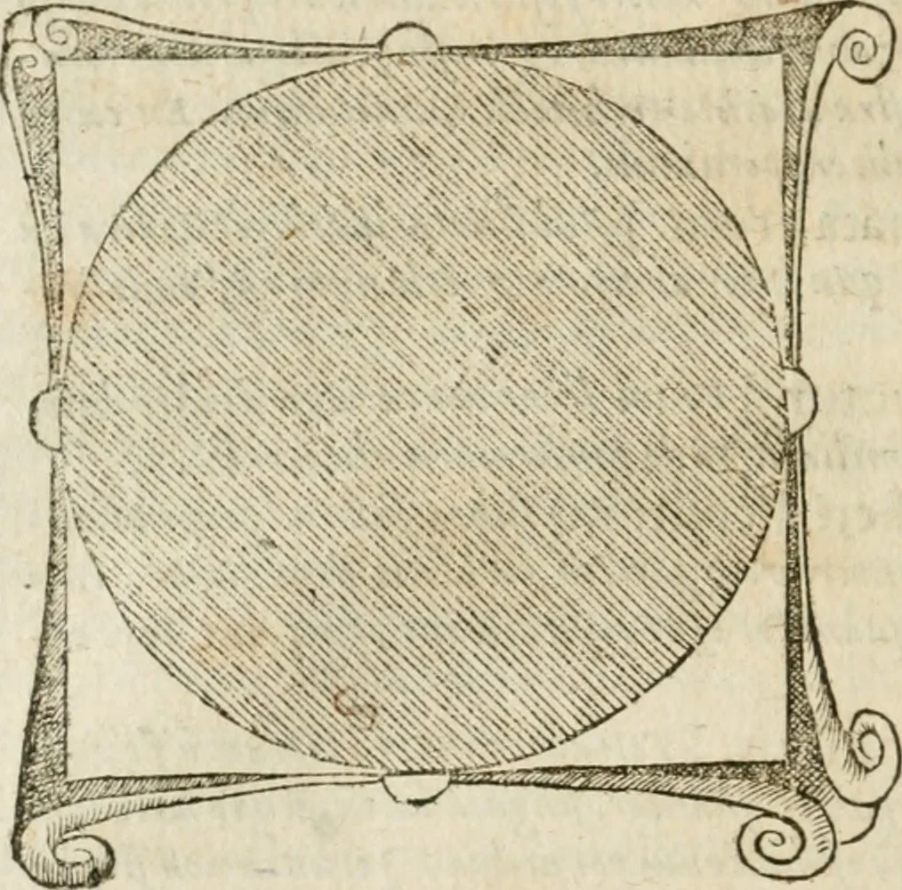 An illustration from M. Vitrvvii Pollionis De architectvra libri decem, ad Caes. Avgvstvm, omnibus omnium editionibus longè emendatiores, collatis veteribus exemplis, 1586, leaf 139