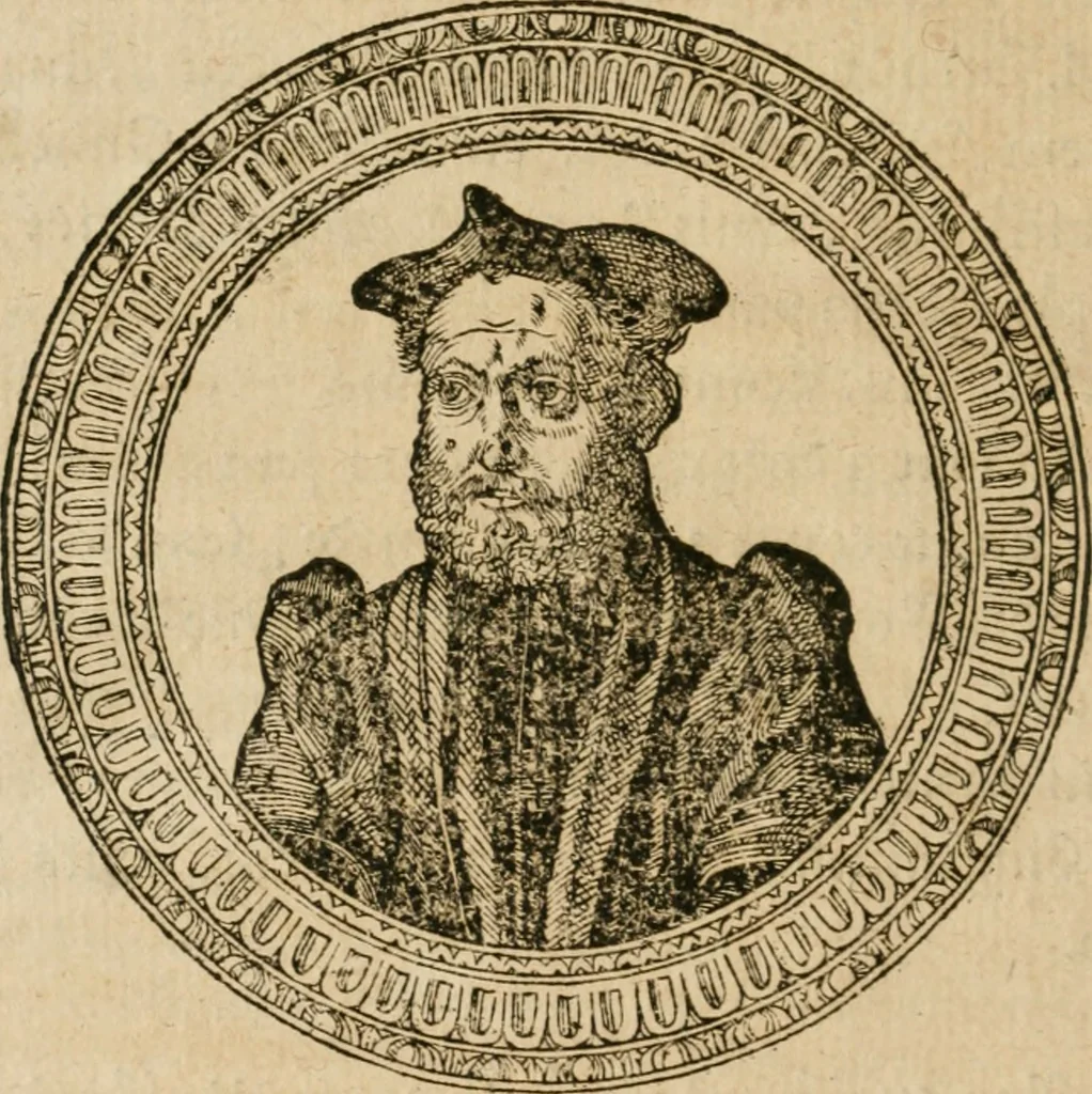 An illustration from M. Vitrvvii Pollionis De architectvra libri decem, ad Caes. Avgvstvm, omnibus omnium editionibus longè emendatiores, collatis veteribus exemplis, 1586, leaf 19