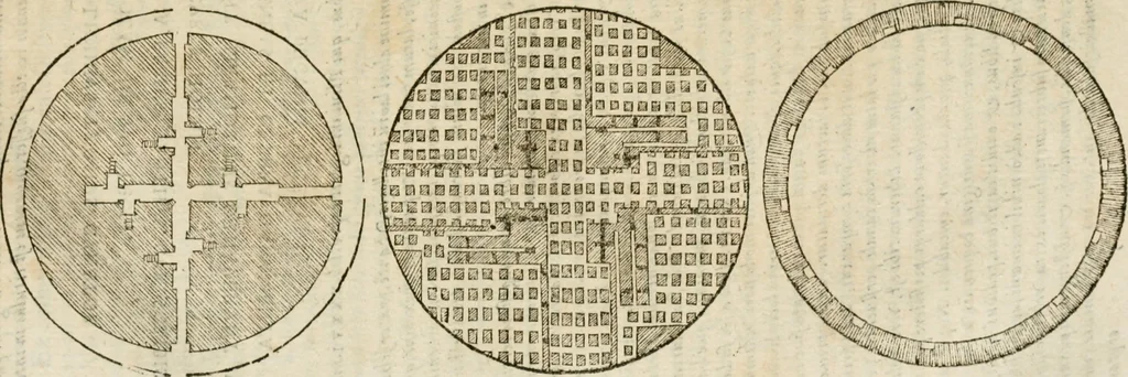 An illustration from M. Vitrvvii Pollionis De architectvra libri decem, ad Caes. Avgvstvm, omnibus omnium editionibus longè emendatiores, collatis veteribus exemplis, 1586, leaf 227