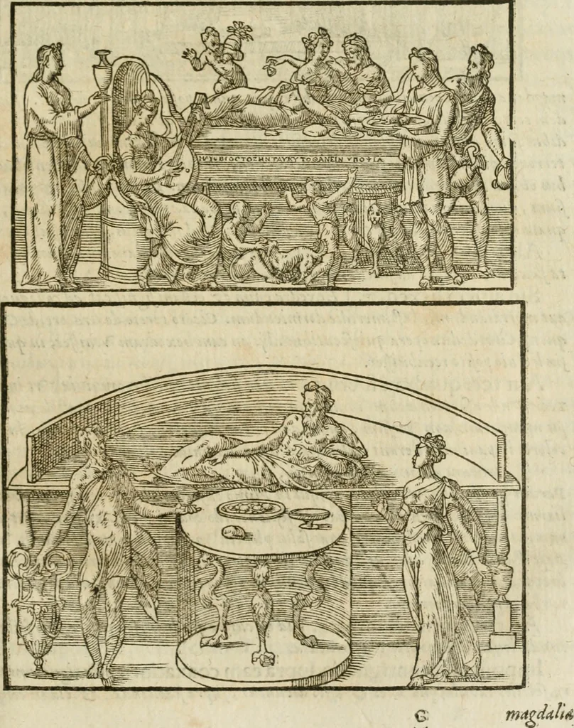 An illustration from M. Vitrvvii Pollionis De architectvra libri decem, ad Caes. Avgvstvm, omnibus omnium editionibus longè emendatiores, collatis veteribus exemplis, 1586, leaf 254