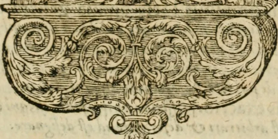 An illustration from M. Vitrvvii Pollionis De architectvra libri decem, ad Caes. Avgvstvm, omnibus omnium editionibus longè emendatiores, collatis veteribus exemplis, 1586, leaf 270