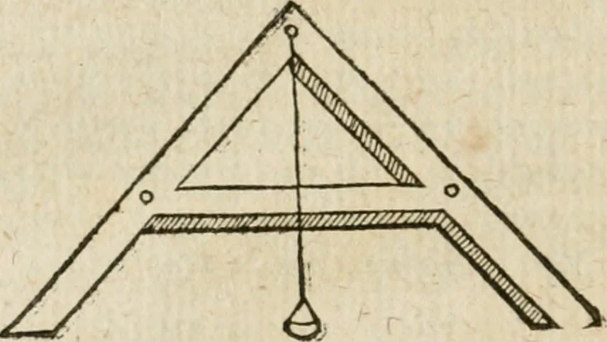 An illustration from M. Vitrvvii Pollionis De architectvra libri decem, ad Caes. Avgvstvm, omnibus omnium editionibus longè emendatiores, collatis veteribus exemplis, 1586, leaf 291