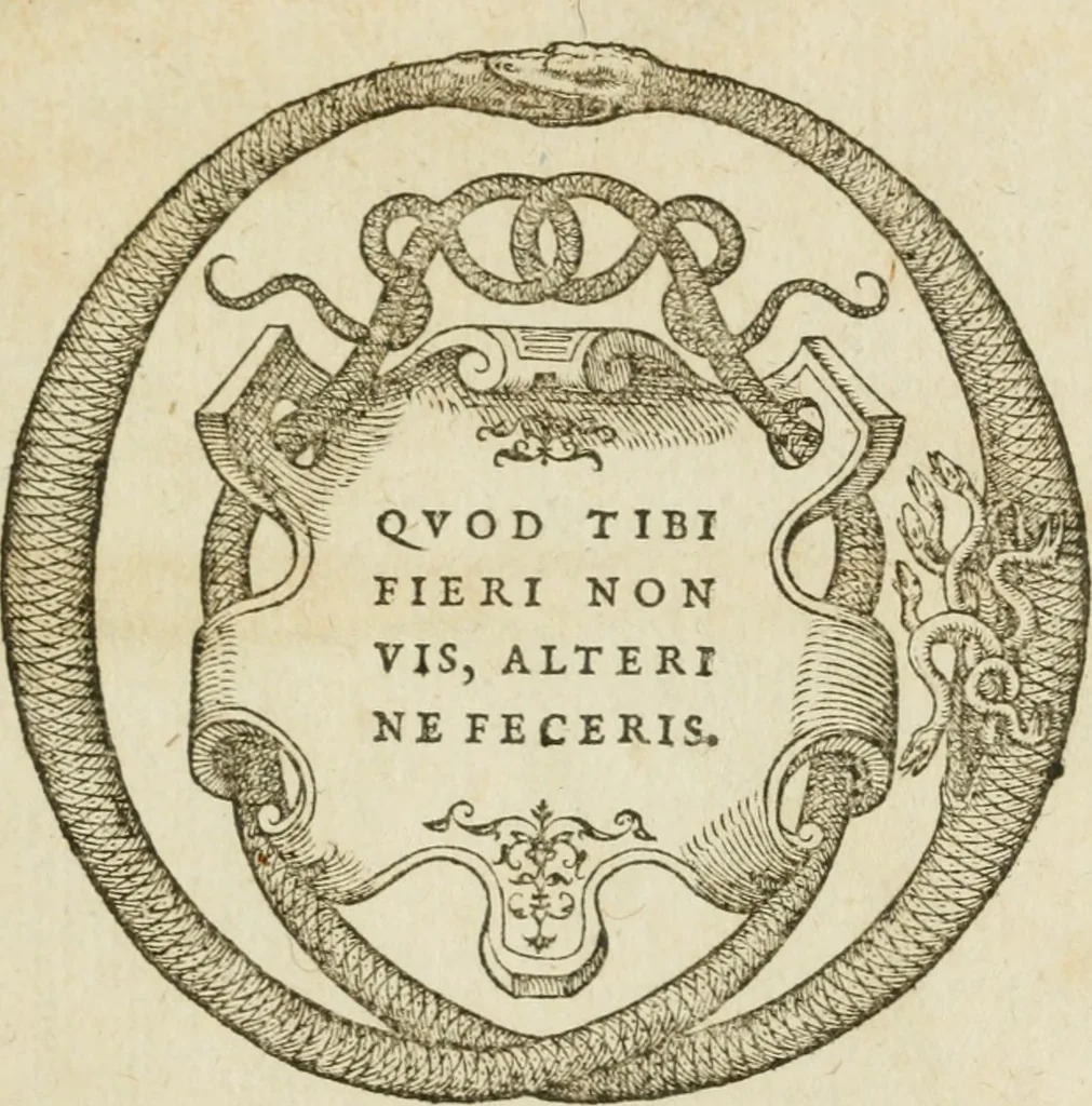 An illustration from M. Vitrvvii Pollionis De architectvra libri decem, ad Caes. Avgvstvm, omnibus omnium editionibus longè emendatiores, collatis veteribus exemplis, 1586, leaf 516