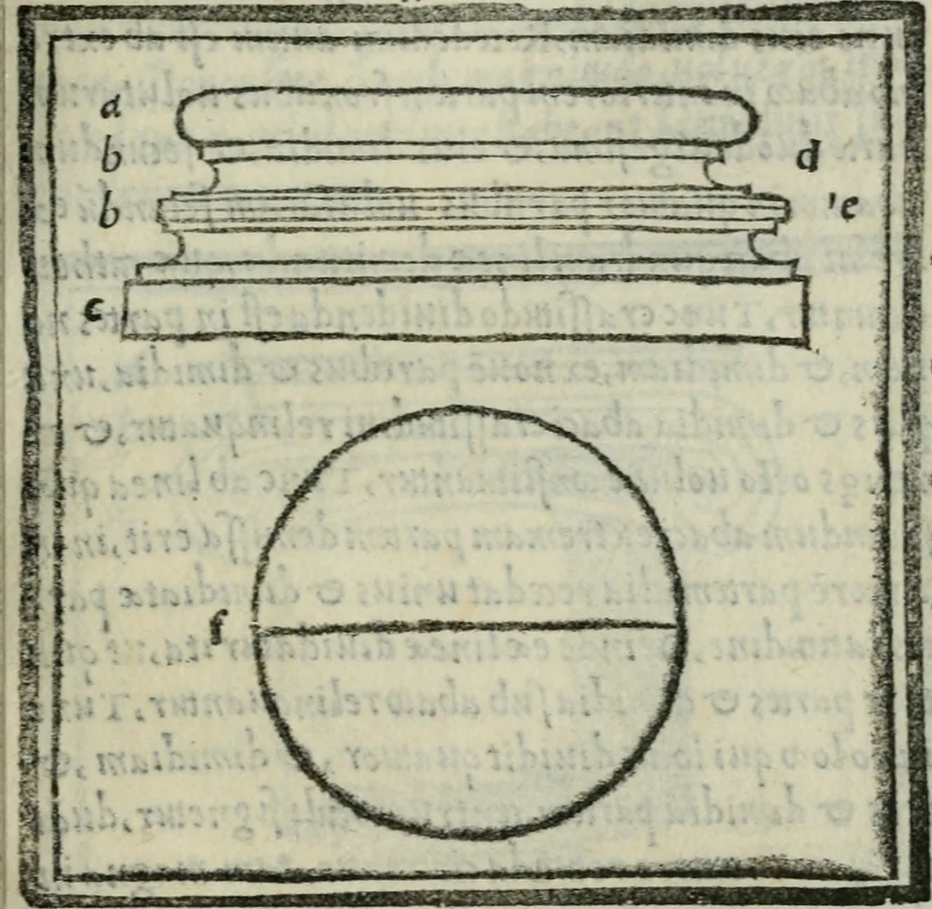 An illustration from Vitrvvivs itervm et Frontinvs, 1513, leaf 118