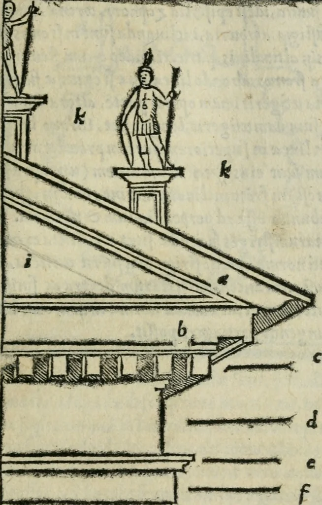 An illustration from Vitrvvivs itervm et Frontinvs, 1513, leaf 124