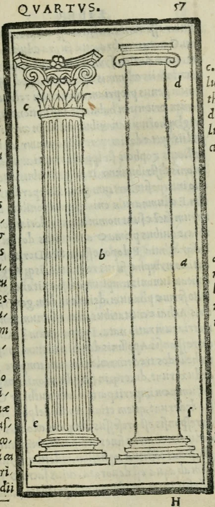An illustration from Vitrvvivs itervm et Frontinvs, 1513, leaf 128