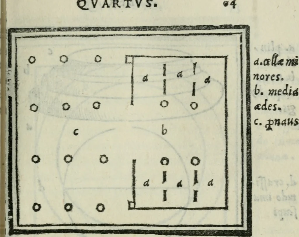 An illustration from Vitrvvivs itervm et Frontinvs, 1513, leaf 158