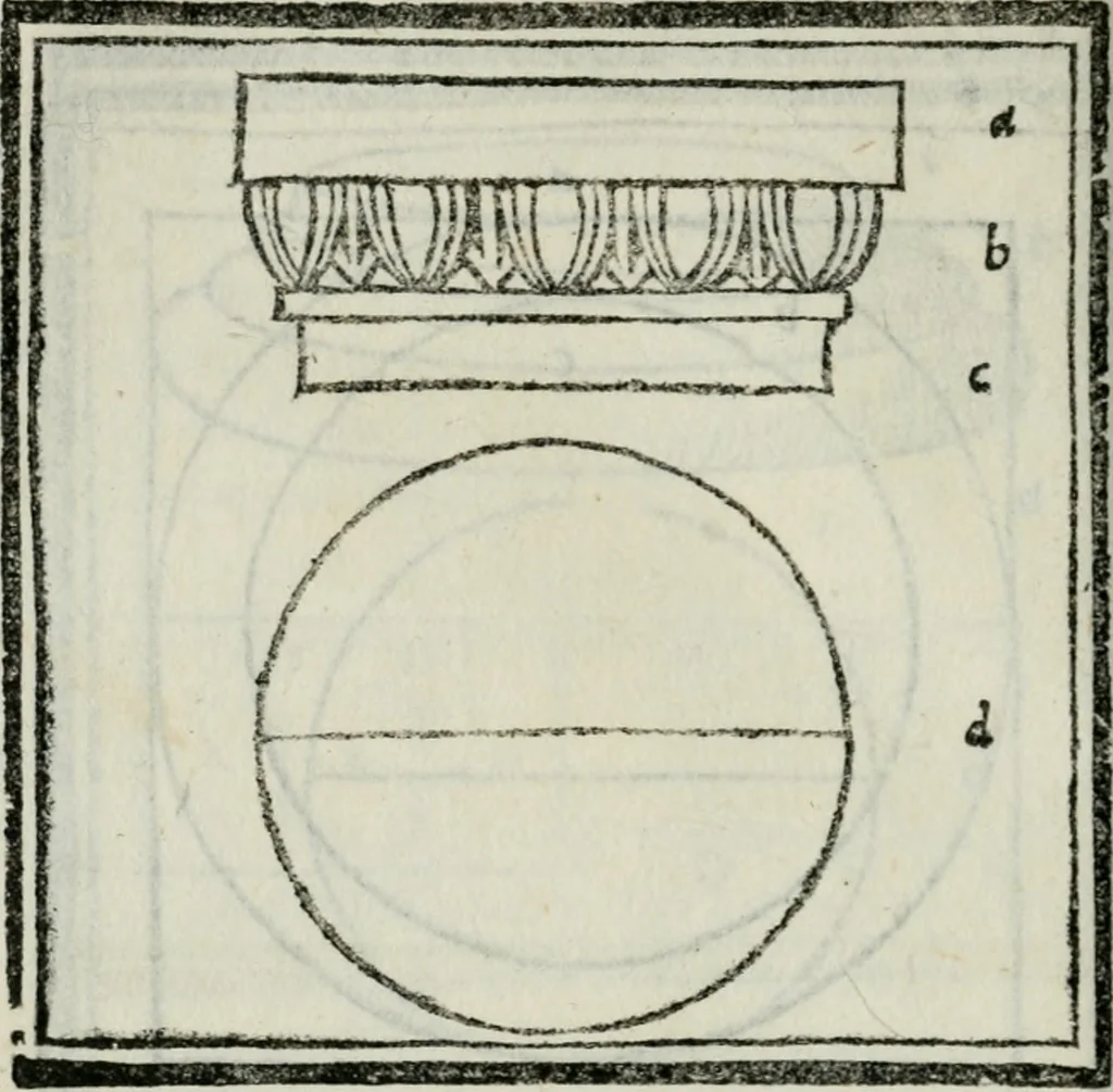 An illustration from Vitrvvivs itervm et Frontinvs, 1513, leaf 161