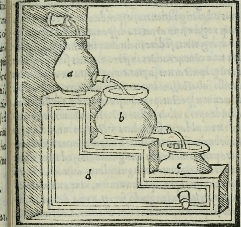 An illustration from Vitrvvivs itervm et Frontinvs, 1513, leaf 196