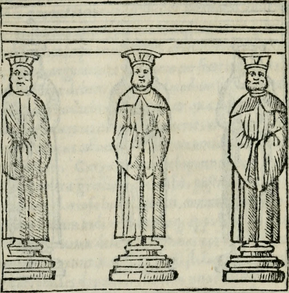 An illustration from Vitrvvivs itervm et Frontinvs, 1513, leaf 21