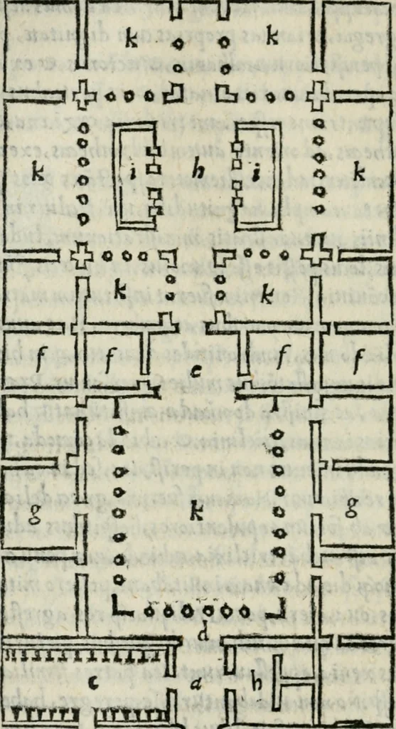 An illustration from Vitrvvivs itervm et Frontinvs, 1513, leaf 233