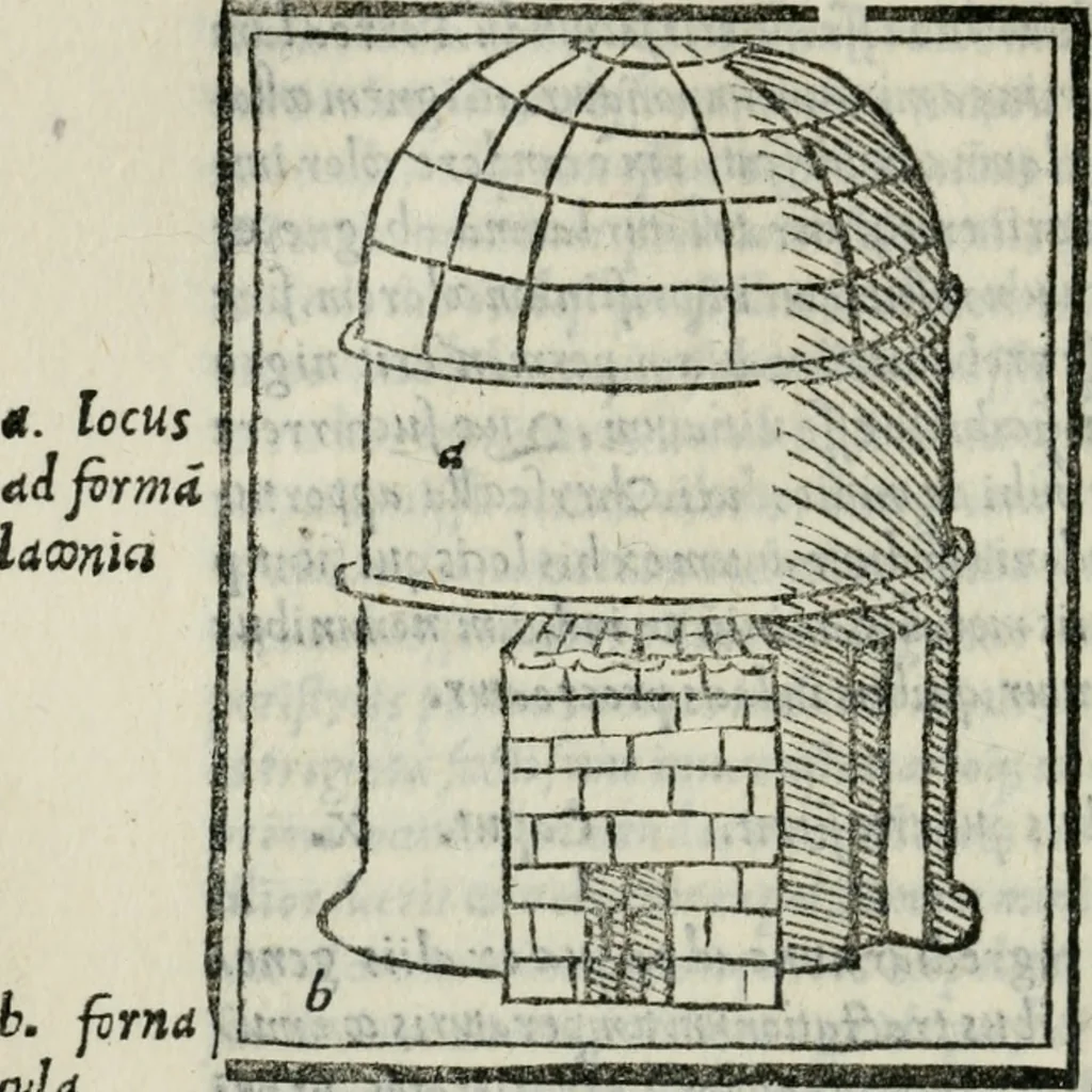 An illustration from Vitrvvivs itervm et Frontinvs, 1513, leaf 265