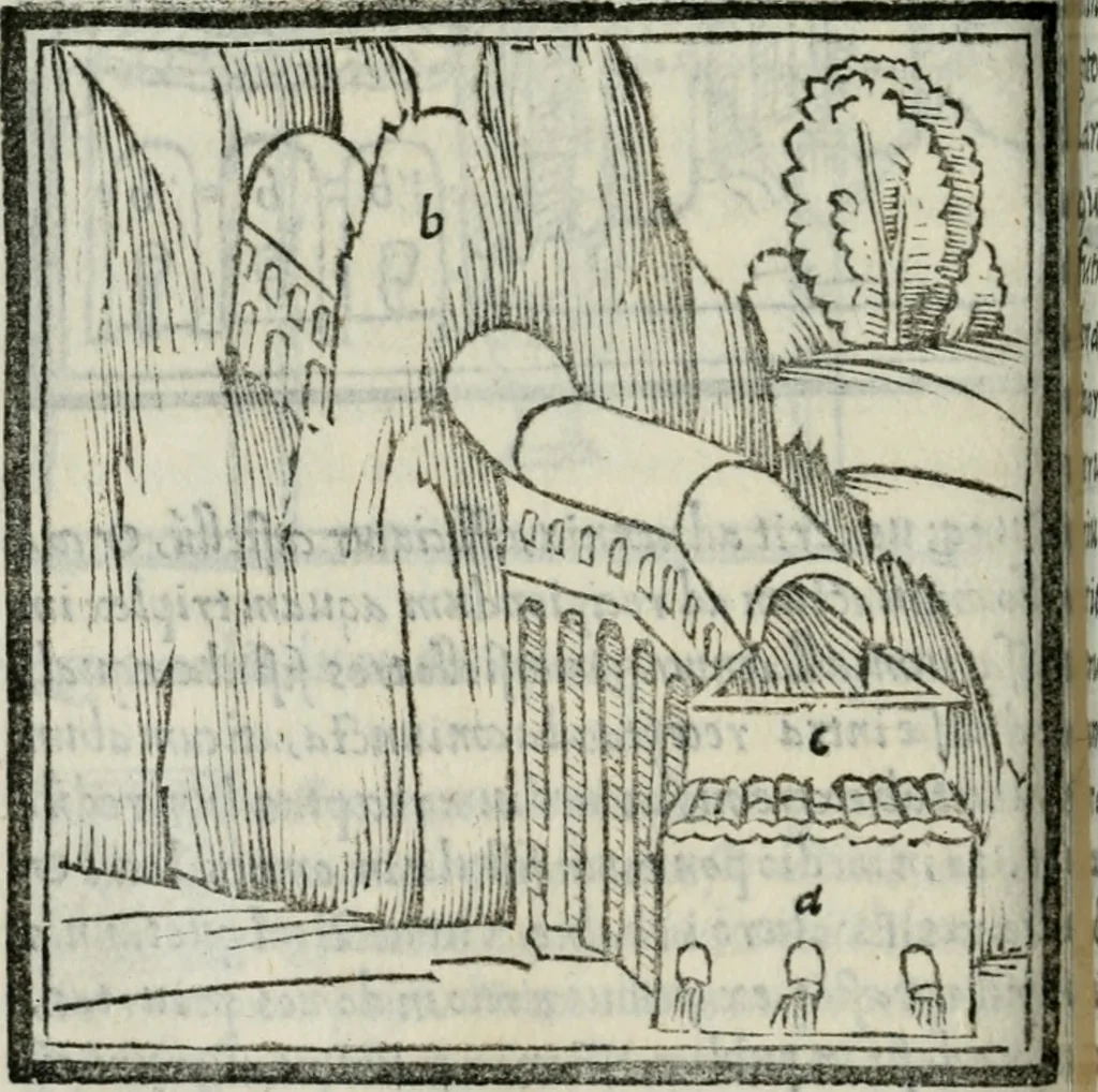 An illustration from Vitrvvivs itervm et Frontinvs, 1513, leaf 293