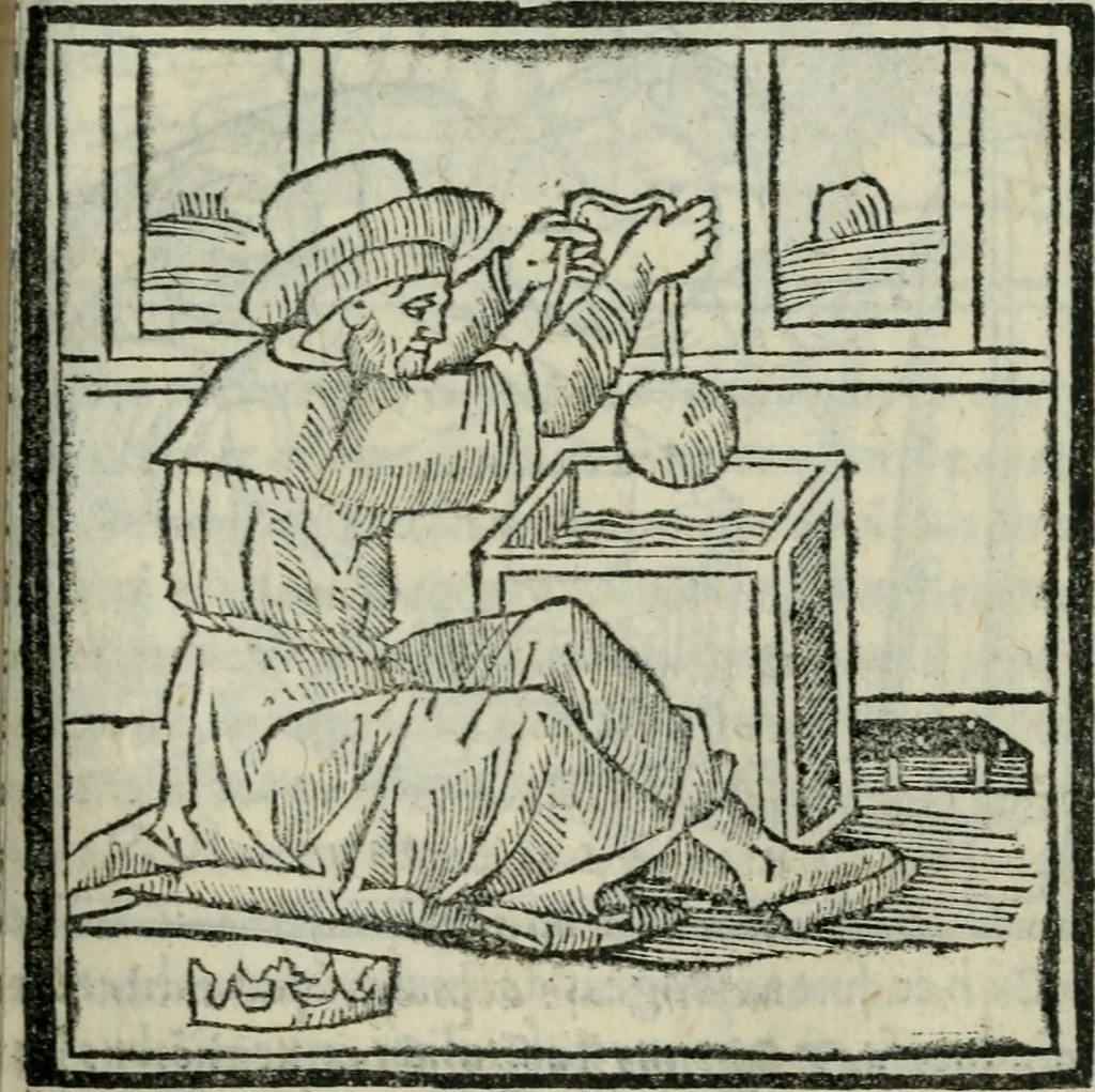 An illustration from Vitrvvivs itervm et Frontinvs, 1513, leaf 306
