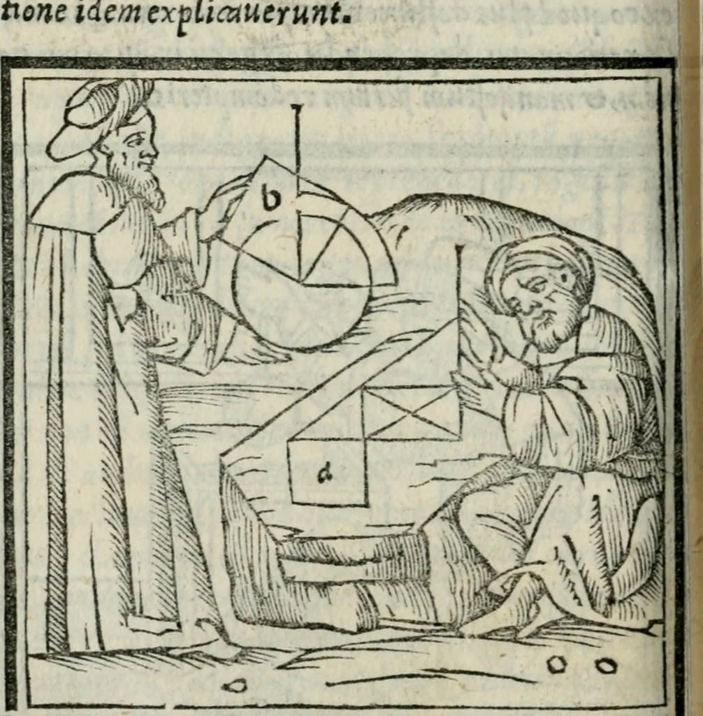 An illustration from Vitrvvivs itervm et Frontinvs, 1513, leaf 307