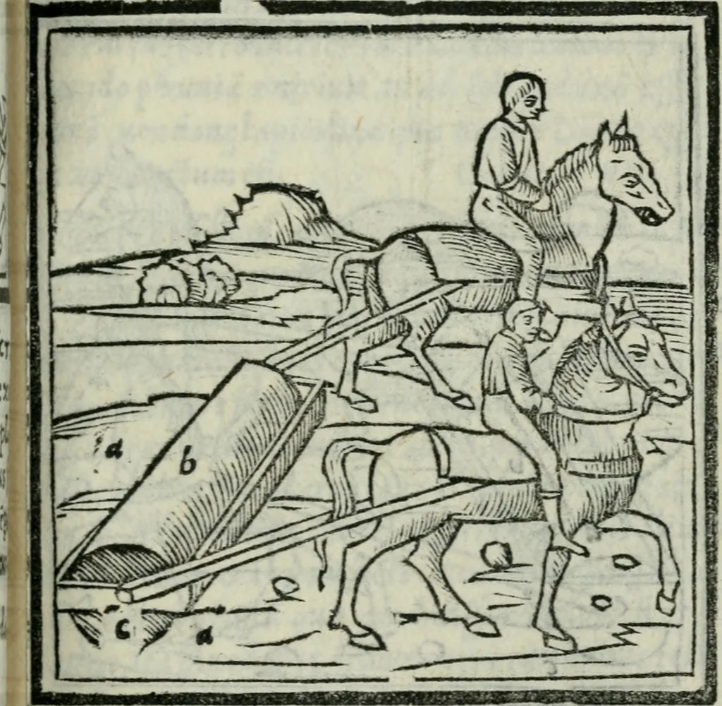 An illustration from Vitrvvivs itervm et Frontinvs, 1513, leaf 348