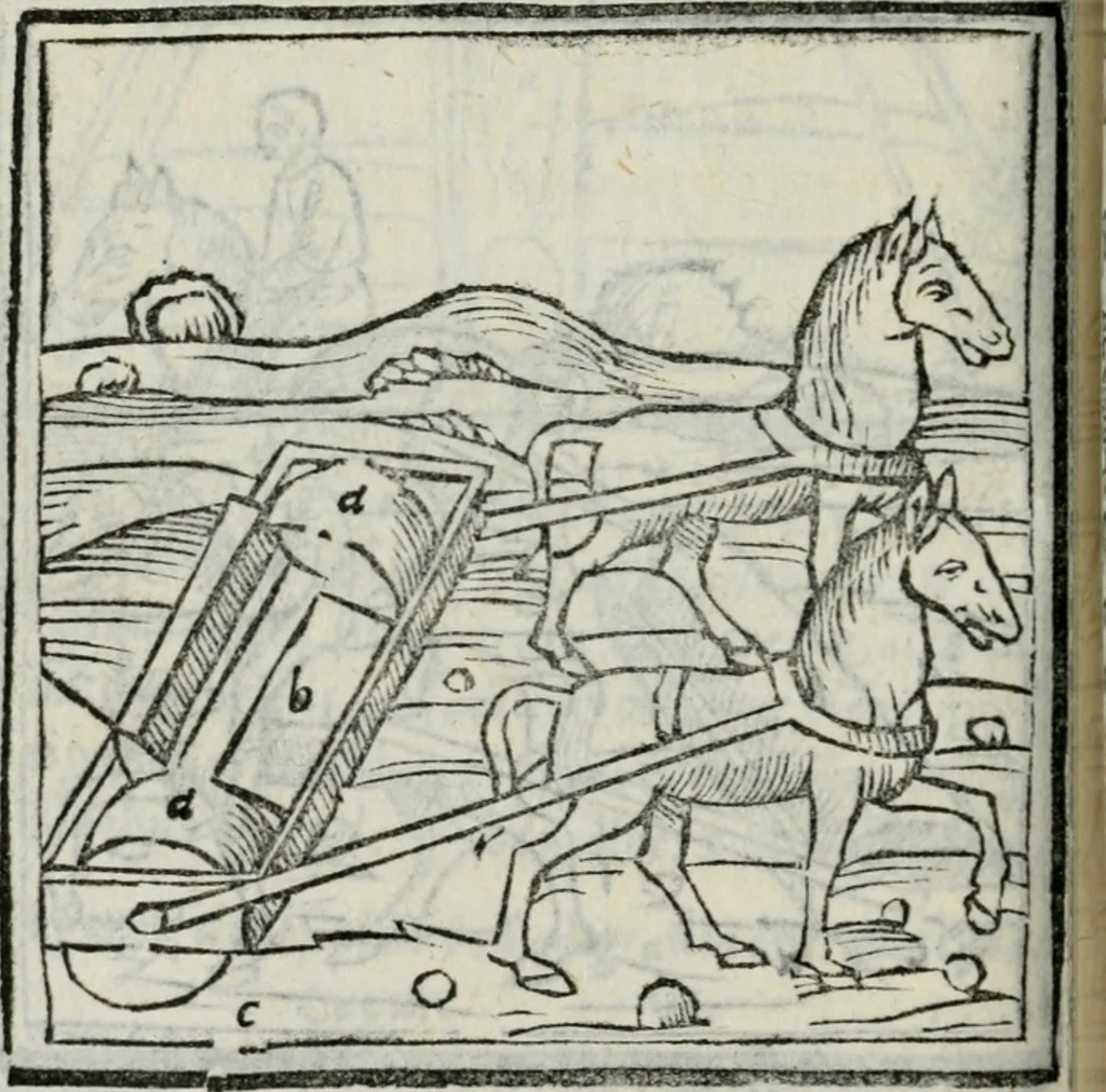 An illustration from Vitrvvivs itervm et Frontinvs, 1513, leaf 349