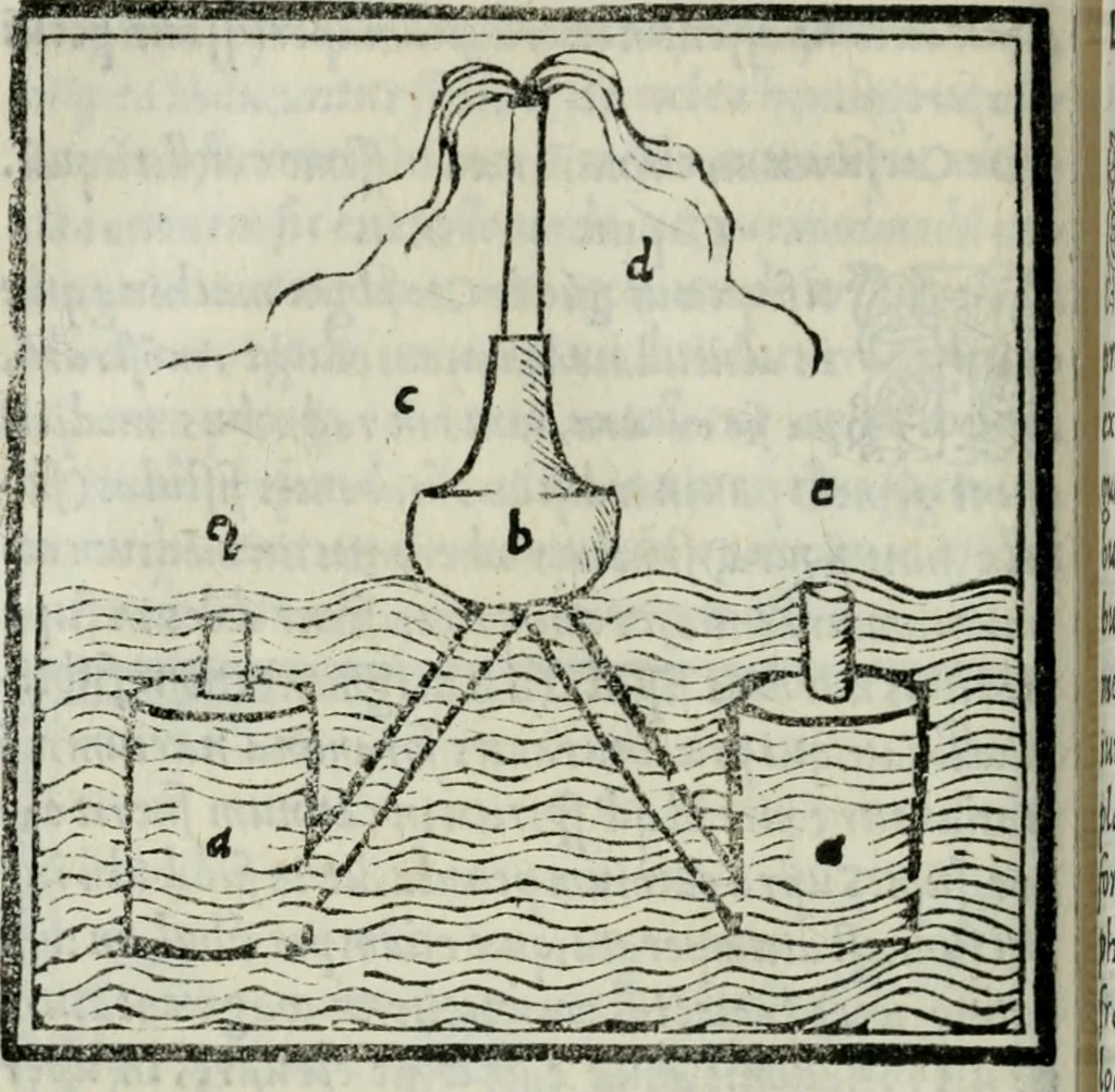 An illustration from Vitrvvivs itervm et Frontinvs, 1513, leaf 363