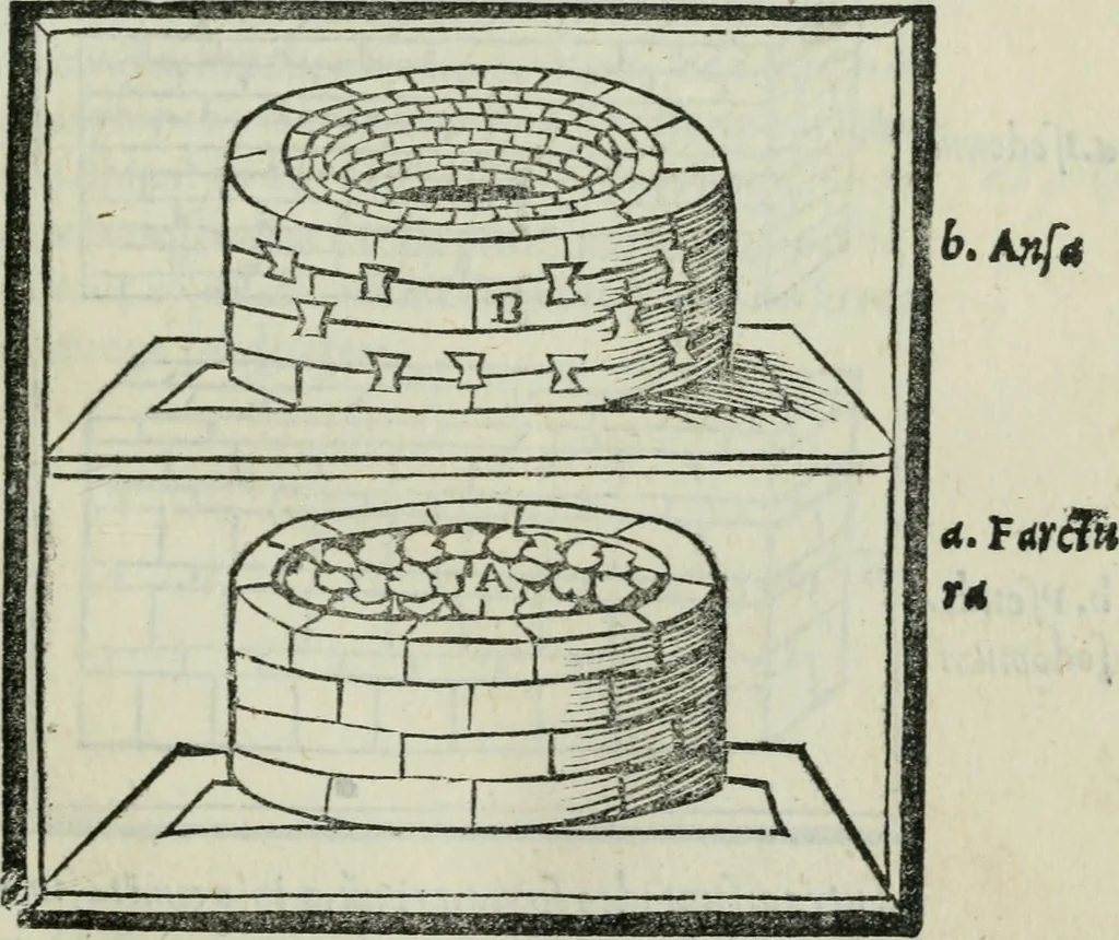 An illustration from Vitrvvivs itervm et Frontinvs, 1513, leaf 76