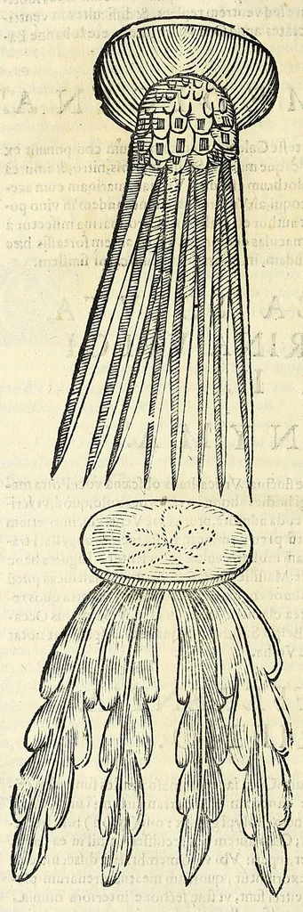 An illustration from Vlyssis Aldrovandi philosophi, et medici Bononiensis De reliquis animalibus exanguibus libri quatuor, 1642, leaf 588