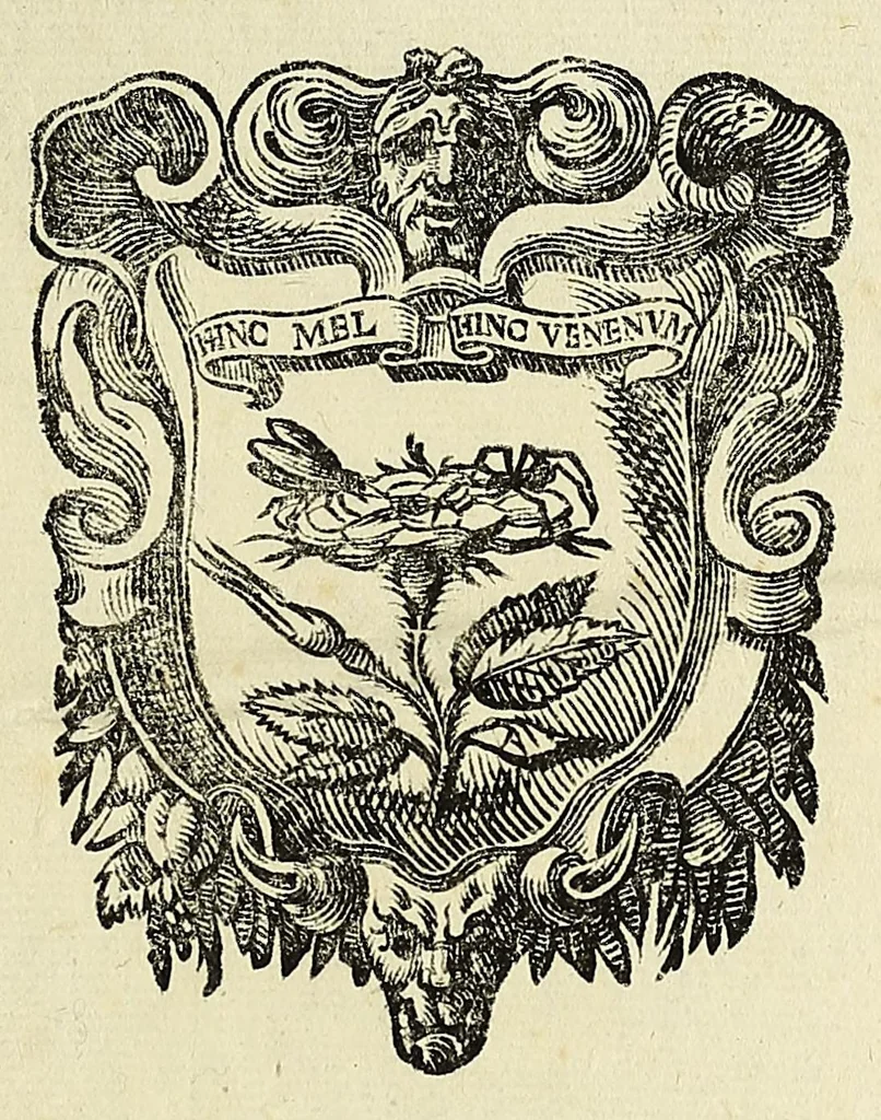 An illustration from Vlyssis Aldrovandi philosophi, et medici Bononiensis De reliquis animalibus exanguibus libri quatuor, 1642, leaf 635