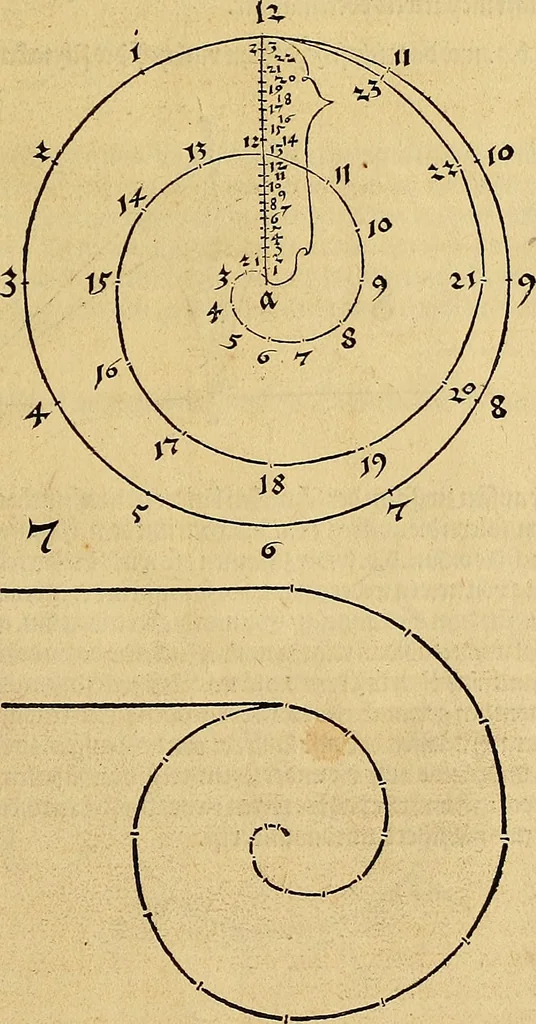An illustration from Vnderweysung der Messung : mit dem Zirkel vn[d] Richtscheyt in Linien, Ebnen vnnd gantzen Corporen, 1525, leaf 10