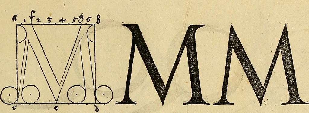 An illustration from Vnderweysung der Messung : mit dem Zirkel vn[d] Richtscheyt in Linien, Ebnen vnnd gantzen Corporen, 1525, leaf 132