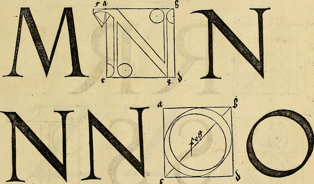 An illustration from Vnderweysung der Messung : mit dem Zirkel vn[d] Richtscheyt in Linien, Ebnen vnnd gantzen Corporen, 1525, leaf 132