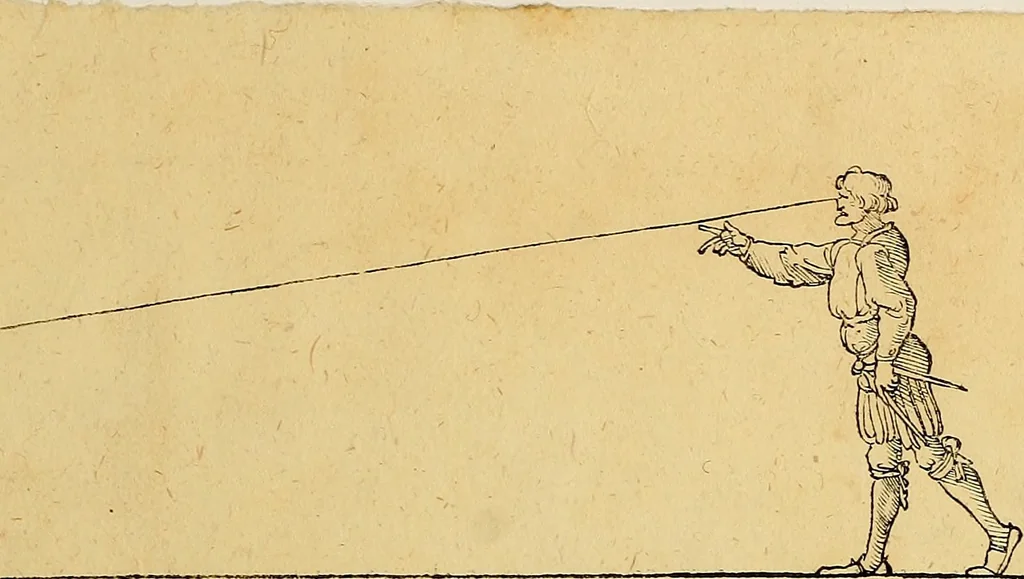 An illustration from Vnderweysung der Messung : mit dem Zirkel vn[d] Richtscheyt in Linien, Ebnen vnnd gantzen Corporen, 1525, leaf 176