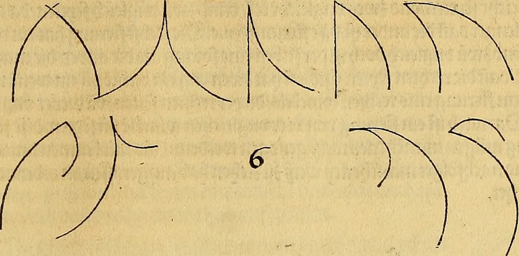 An illustration from Vnderweysung der Messung : mit dem Zirkel vn[d] Richtscheyt in Linien, Ebnen vnnd gantzen Corporen, 1525, leaf 54