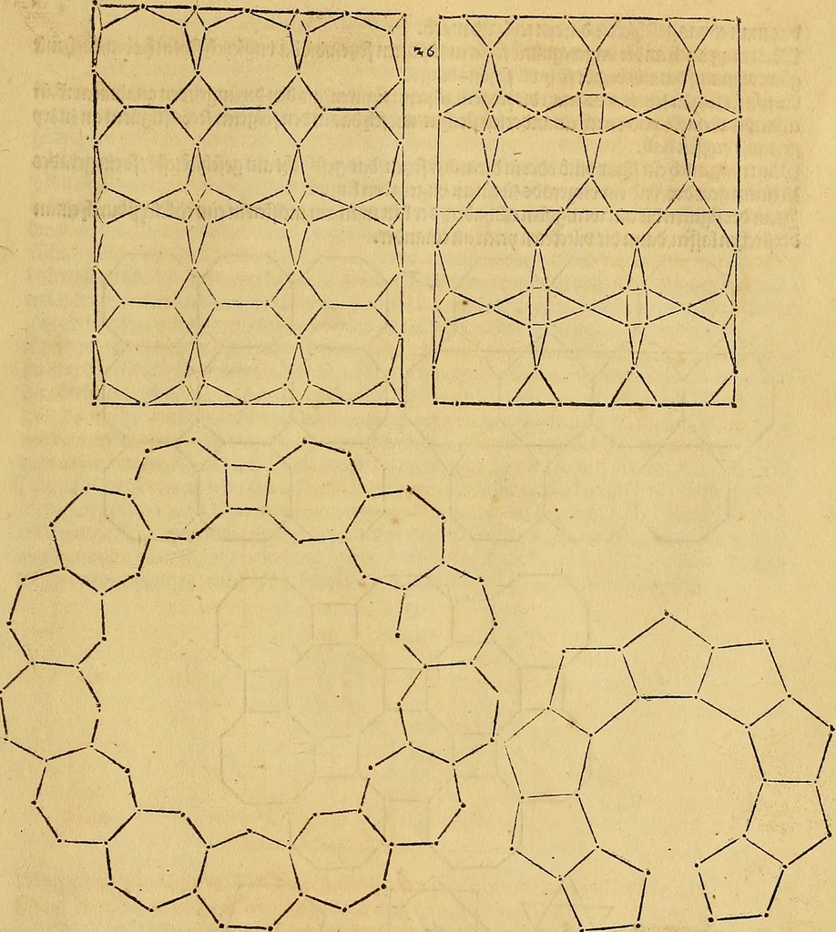 An illustration from Vnderweysung der Messung : mit dem Zirkel vn[d] Richtscheyt in Linien, Ebnen vnnd gantzen Corporen, 1525, leaf 68
