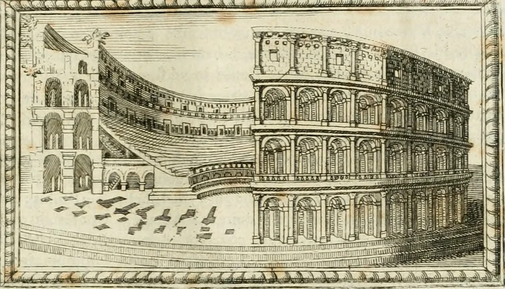 An illustration from Vniversae architecturae civilis elementa, 1756, leaf 288