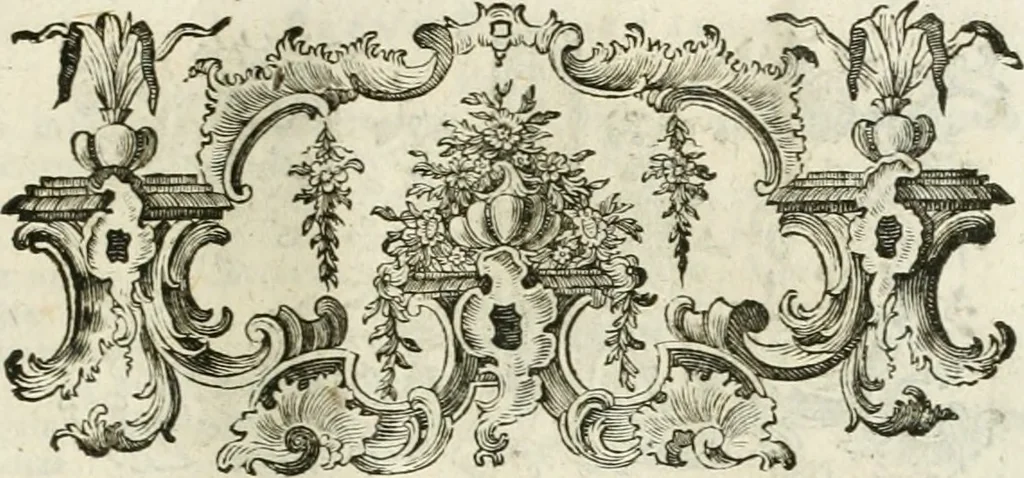 An illustration from Vniversae architecturae civilis elementa, 1756, leaf 292