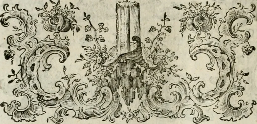 An illustration from Vniversae architecturae civilis elementa, 1756, leaf 293