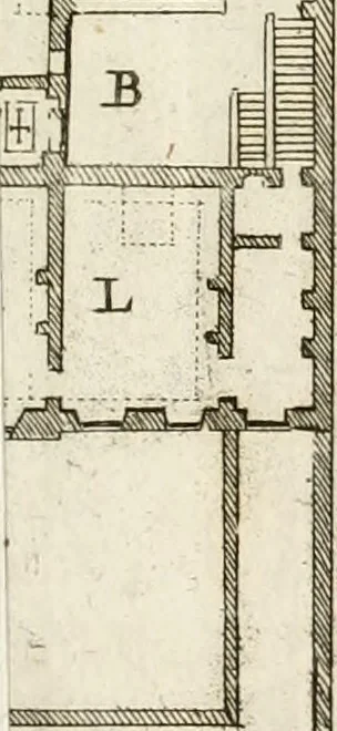 An illustration from Vniversae architecturae civilis elementa, 1756, leaf 328