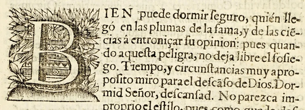 An illustration from Vniversidad florida de horladas voces : diestra capilla de cherubicas, y seraphicas, que celebran devotas la Concepcion Purissima de Maria., 1692, leaf 19