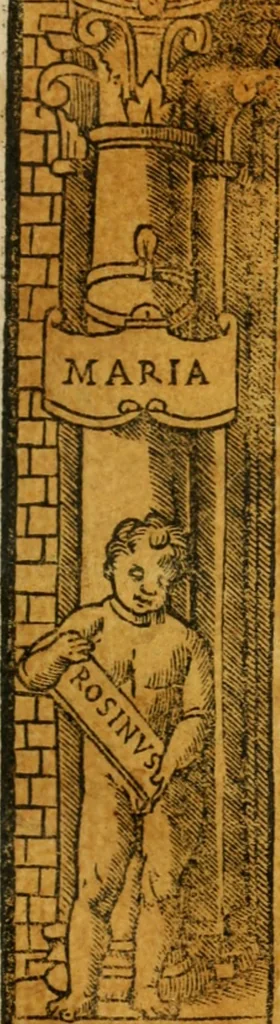 An illustration from Voarchadvmia contra alchi'miam : ars distincta ab archimi'a & sophia : cum additionibus, proportionibus, numeris, & figuris opportunis Ioannis Augustini Panthei Veneti sacerdotis, 1530, leaf 2