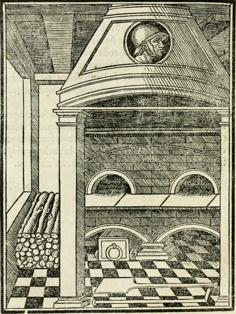 An illustration from Voarchadvmia contra alchi'miam : ars distincta ab archimi'a & sophia : cum additionibus, proportionibus, numeris, & figuris opportunis Ioannis Augustini Panthei Veneti sacerdotis, 1530, leaf 35