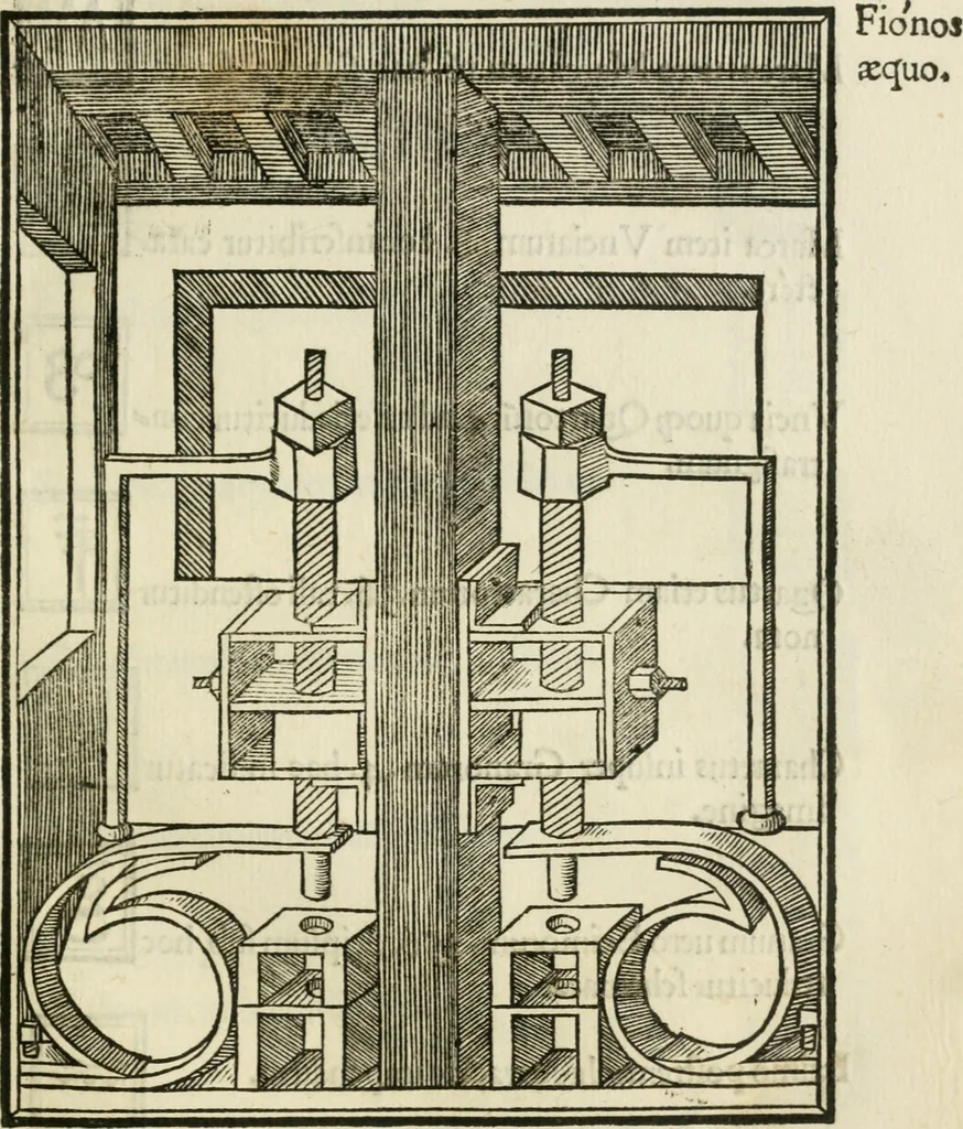 An illustration from Voarchadvmia contra alchi'miam : ars distincta ab archimi'a & sophia : cum additionibus, proportionibus, numeris, & figuris opportunis Ioannis Augustini Panthei Veneti sacerdotis, 1530, leaf 48