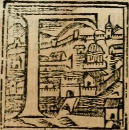 An illustration from Vocabolario toscano dell' arte del disegno : nel quale si esplicano i propri termini e voci, non solo della pittura, scultura & architettura, ma ancora di altre arti a quelle subordinate, e che abbiano per fondamento il disegno : con la notizia de'nomi e qualità delle gioie, metalli, pietre dure, marmi, pietre tenere, sassi, legnami, colori, strumenti, ed ogn'altra materia, che seruir possa, tanto alla costruzione di edificj e loro ornato, quanto alla stessa pittura e scultura, 1681, leaf 11