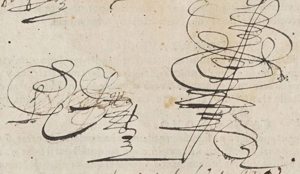 An illustration from Vocabulario en lengua castellana y mexicana, 1571, leaf 14